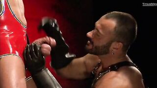 Wilfried Knight Destroys Aymeric Devilles Ass In Full Fetish