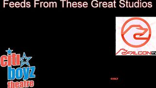 Gabriel quickly shoves his rock-hard cock up Kierons ass.