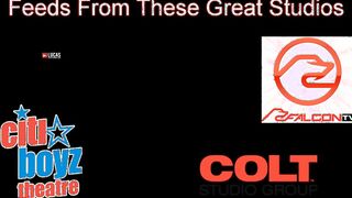 Robbie Caruso pulls his legs back, exposing his tight hole.