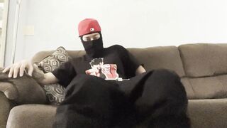 Black and Red Ethika Sagging / Ass Showoff - SexySaggerYo