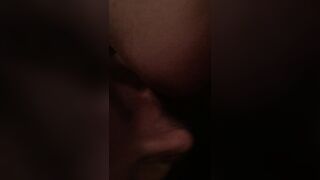 Sucking my friends cock( he came off camera, sorry)