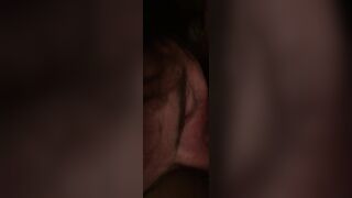 Sucking my friends cock( he came off camera, sorry)
