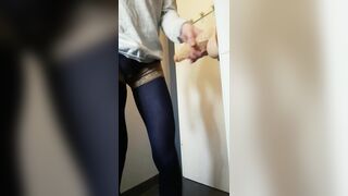 I love deep and quickly anal penetration! (crossdresser)