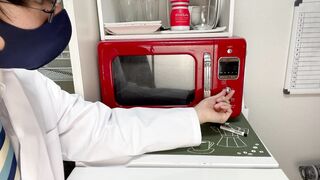 I made an pocketpussy with konjac and masturbated!! and A nasty incident occurred... OMG!!!