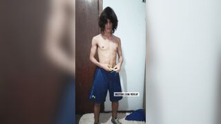 I came back from the gym and thought id show my body. CUMSHOT