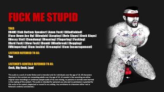 [Audio] Fuck Me Till Im Stupid!!