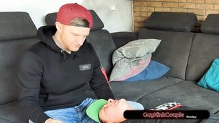 Spit, slap and throatfuck training