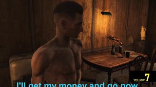 This boy will do anything for money!