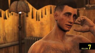 This boy will do anything for money!