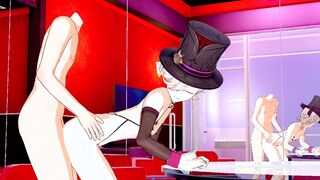 Genshin Impact : Lyney FUCKED [ yaoi hentai femboy animation ]