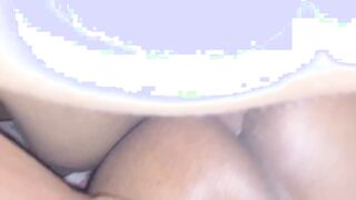 His girl tries hard to keep his Dick out of me