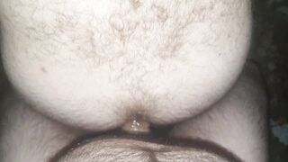 I fucked the whore in the river! I put my cum in his ass!