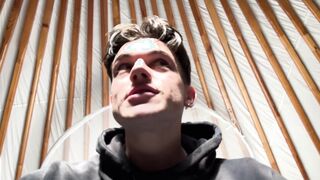 I arrived at my outdoor cabin and thought I need to break the couch in