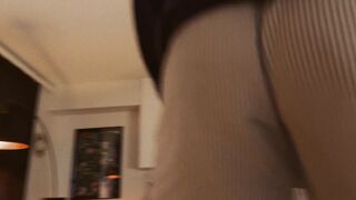 Get a fine nuzzle of my arse and taste my new XXL jism / POINT OF VIEW