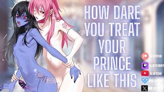 Bratty Femboy Prince Gets Boinked In The Butt To Put Him In His Place