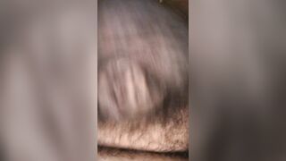 Sitting on you with my sweat-soaked rump