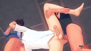 Hikaru Summer Yaoi - Yoshiki in the middle of a three-way