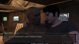 Nutting for Hefty Dark-hued Fellow Sam Over Myself