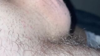 Father pummel vagina in slow-mo