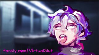 I Just Desired to Neat His Lap… [SOFTCORE AUDIO VIRTUAL FUCKFEST]