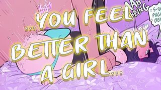 Wooing your Heterosexual Homie to F*ck you while Crossdressing~ [Femboy? Listener] [Sucking Me]