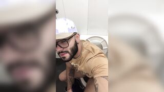 Caught in a Public Douche – Real Practice