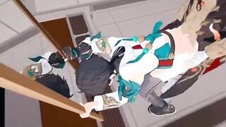 Blade/Dan Heng Honkai: Starlet Ride Yaoi