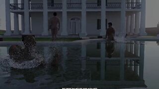 Ethan Toying with 2 Muscle Daddies