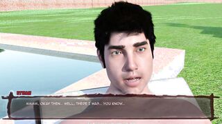 Ethan Toying with 2 Muscle Daddies