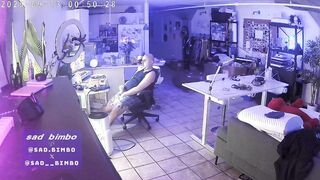 guest room homie caught masturbating off in briefs