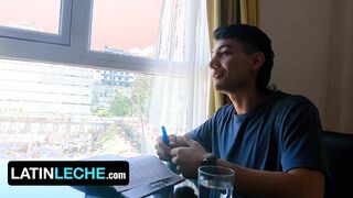 Felipe Hires Julian For Personal English Lessons But Instead He Learns How To Inhale Schlong