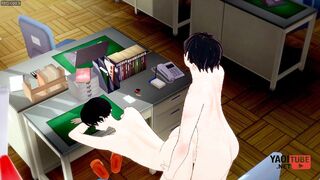 The summer Hikaru Yaoi - Yoshiki screwed in instructos apartment