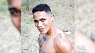 Super-steamy muscle inked latino dude pics