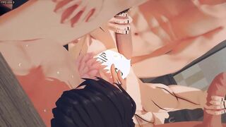 Jujutsu Kaisen Yaoi - Yuuji Itadori in a intercourse