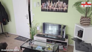 Caught masturbating off by the handyman! He Told Me To Go On And Got His Very first Deep throat - Antogoeshunting