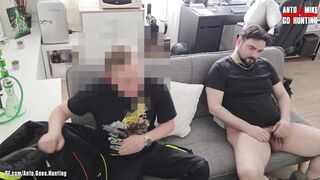 Caught masturbating off by the handyman! He Told Me To Go On And Got His Very first Deep throat - Antogoeshunting