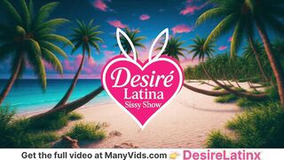 Father homosexual sissy bi-atch humping thick furry sphincter with fat fake penis with ample cum-shot and yelling latina