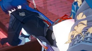 Blade Likes Wood - Honkai Starlet Ride Yaoi Toon