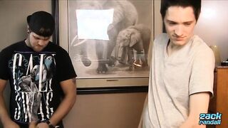 ZackRandall: Billy Pub And Caesar Spunking Jack Off Together And Shoot The Fattest Stream