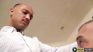 MachoFactory: Jordi Slutx Takes Oscar Moras Penis And A Celebrate Of Phat Veggies