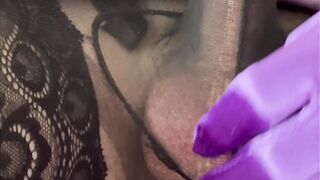 Fledgling Silk Jammies and Nylon Hard-on