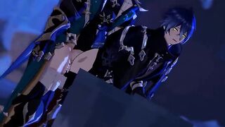 Varka x Flins - Genshin Influence Yaoi Manga porn Toon