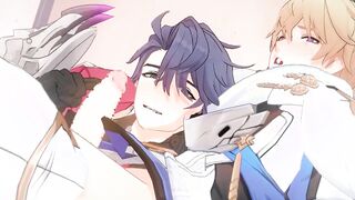 Gepard x Sampo - Honkai Starlet Ride R34 Lovemaking Toon