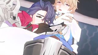 Gepard x Sampo - Honkai Starlet Ride R34 Lovemaking Toon