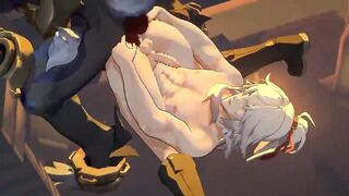 Mob x Jingyuan - Honkai Starlet Ride R34 Yaoi