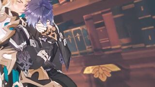 Varka x Flins - Genshin Influence Yaoi Manga porn Cartoon