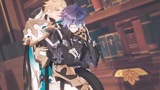 Varka x Flins - Genshin Influence Yaoi Manga porn Cartoon