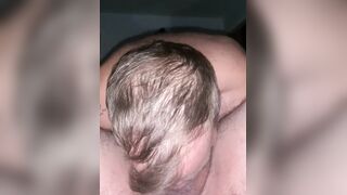 Extraordinary lollipop deep-throating nose slobber pig have fun