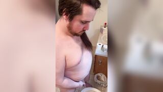 Just waking up jacking the main vein