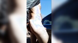 Cummingin a Public Mtb Parking Plenty of for You...A Shorty!!